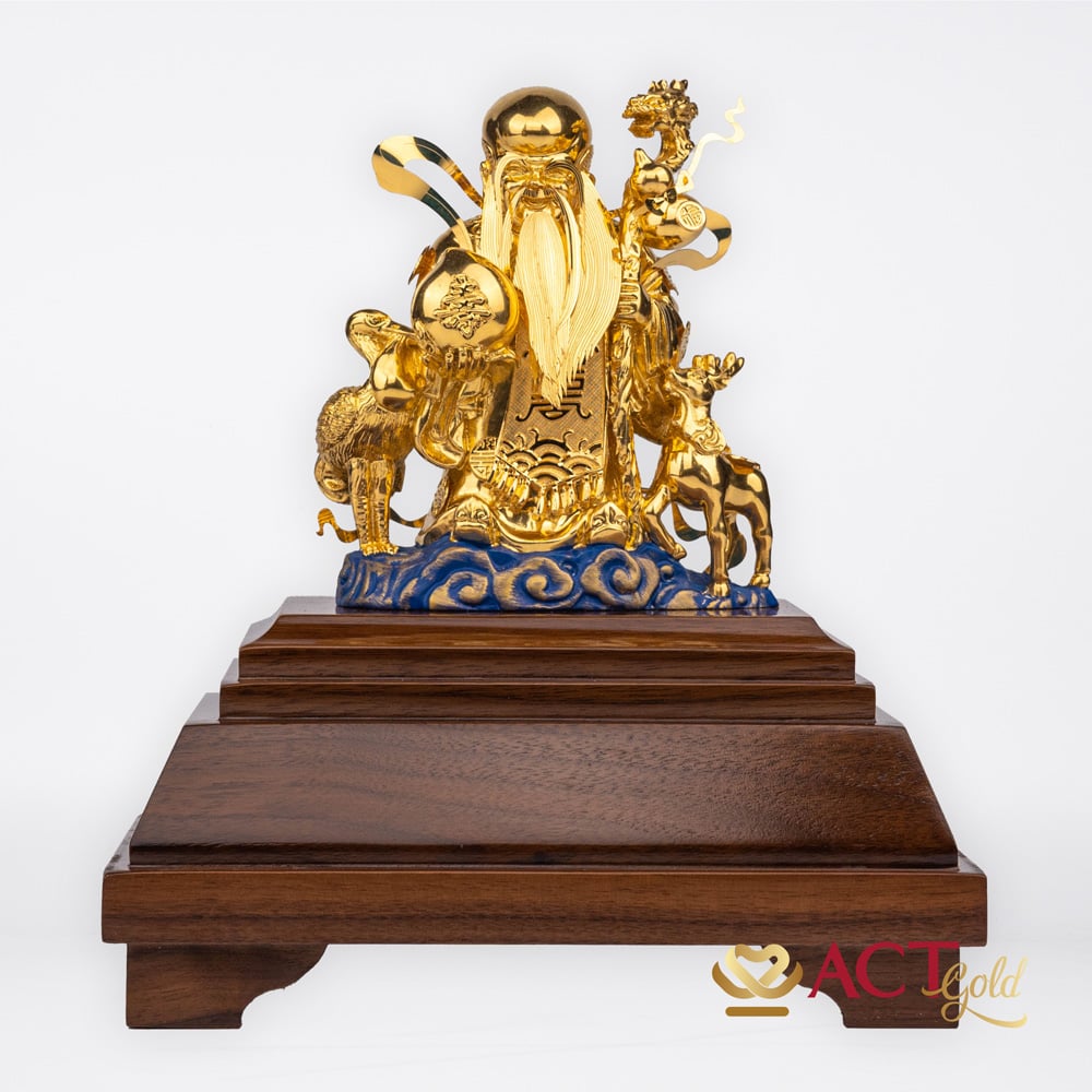 Biểu trưng dát vàng - Quà Tặng Dát Vàng - Công Ty TNHH Q&V